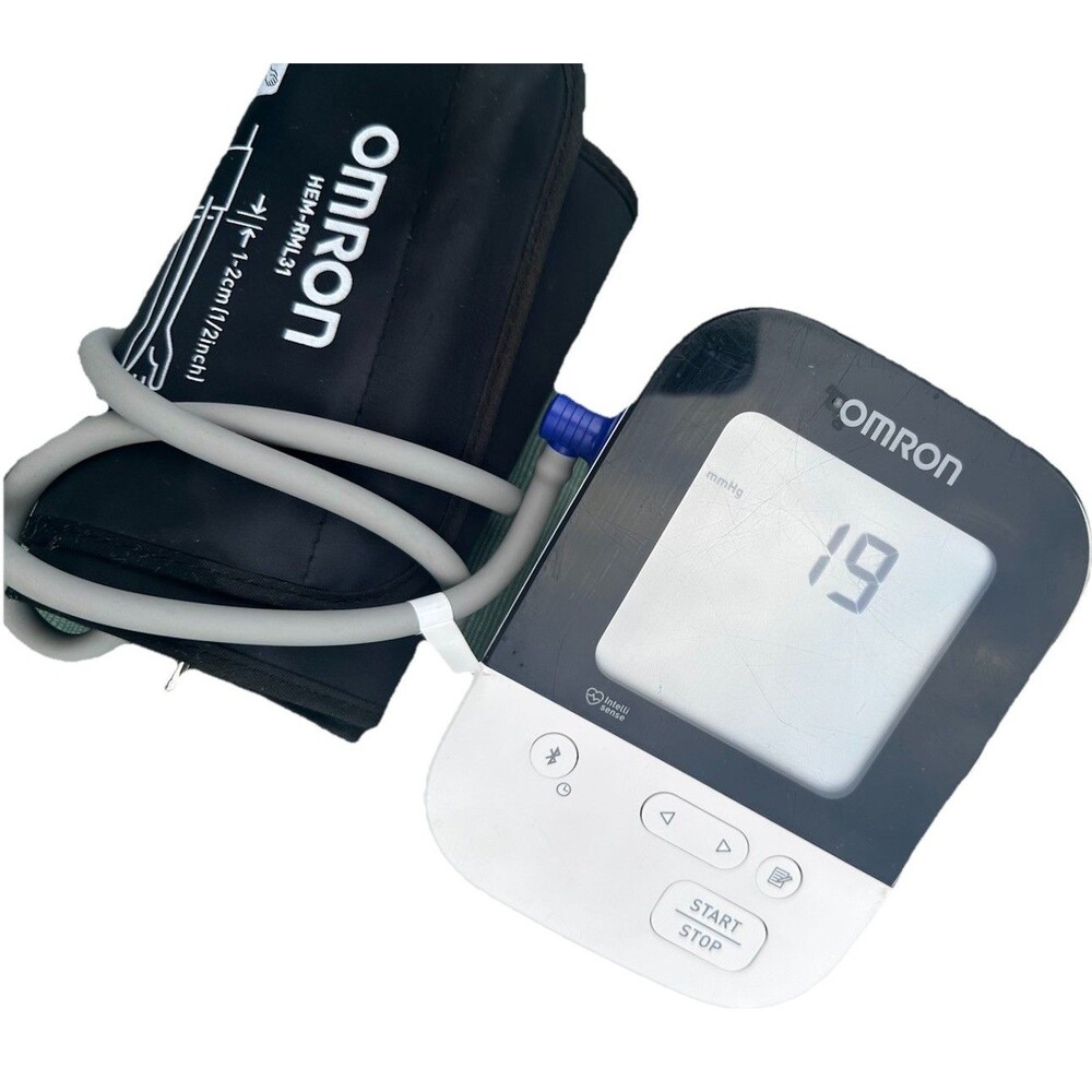 Omron BP7250 Upper Arm Blood Pressure Monitor Digital BP Cuff Tested Works